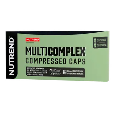 Capsules compressées multicomplexes